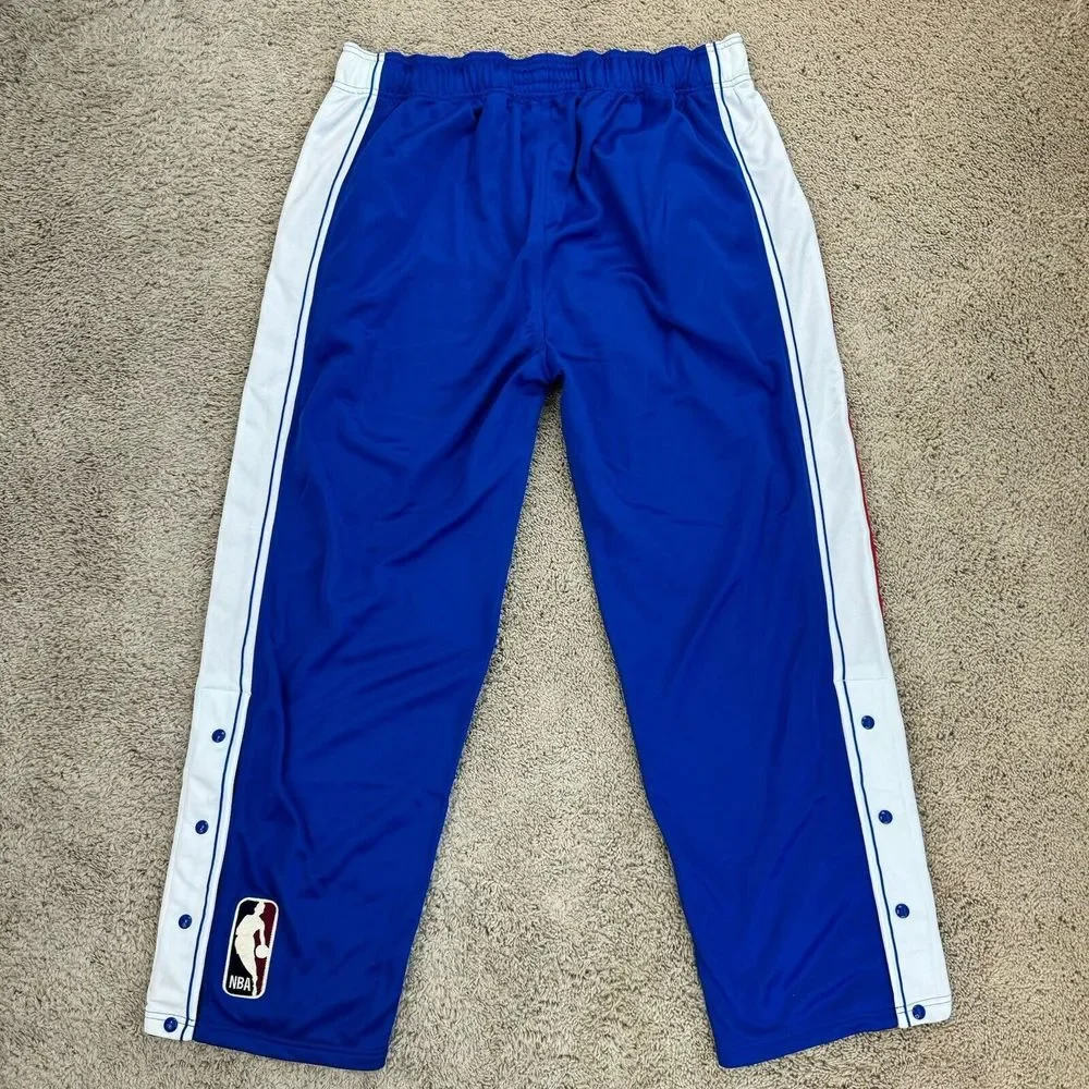 Vtg Kansas City Omaha Kings Warmup Pants Mens 3XL Reebok HWC Drawstring ABA NOS*